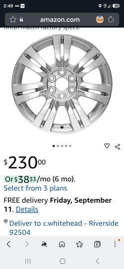 Cadillac rims new in box