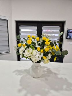 Arreglos de flores.