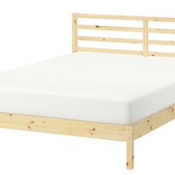 IKEA Tarva Queen Bed Frame - Pine