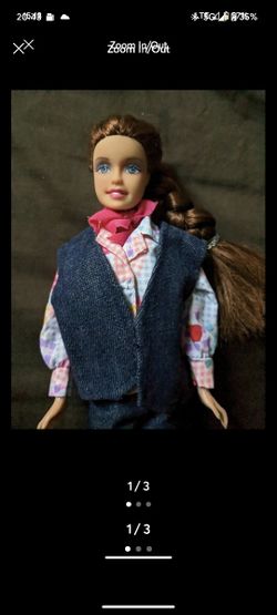 Vintage Barbie Clone in Western Cowboy Outfit