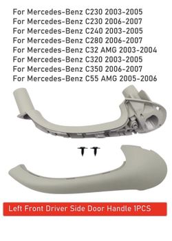 C class driver door handle brand new w203