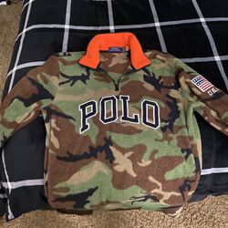 Polo Sweater Size Medium  And Shirt Like New 