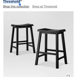 24" Trenton Counter Height Barstool - Threshold (only One)