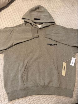 Essential Dark Oatmeal Hoodie - Size XS