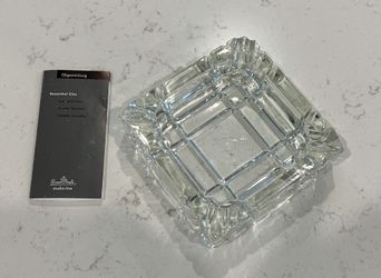 Rosenthal Glass Ashtray… High End… Vintage… Like New…