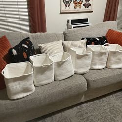 Storage Bins (6) 