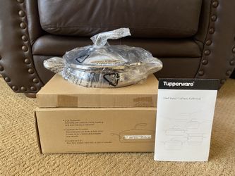 New TUPPERWARE CHEF SERIES 3qt. Casserole With Lid