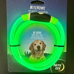 LED Dog Safety Necklace