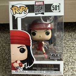 Funko Pop! - Marvel 80 Years Elektra 581 Fye Exclusive - Bobblehead