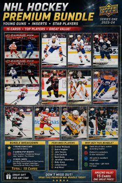 NHL HOCKEYCARD BUNDLE-YOUNG GUNS +STARS-GREAT VALUE