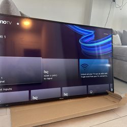 55 Inch Pioneer  LED 4K Smart Xumo Tv W/ mount Attached 