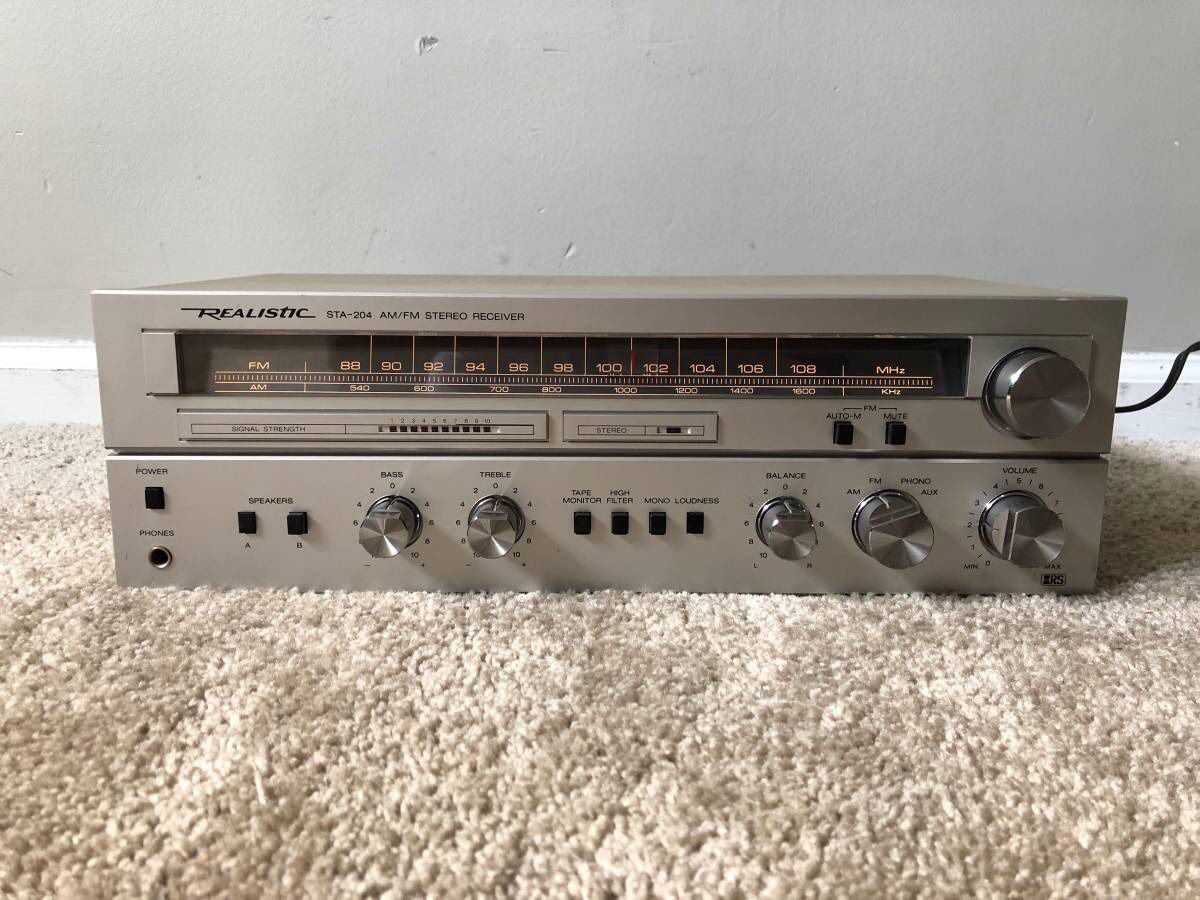 Realistic Home Stereo Receiver