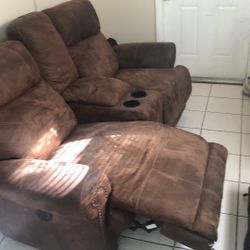 Electric Recliner Love Seat