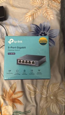 TP-Link TL-SG105 5-Port Gigabit Desktop Switch
