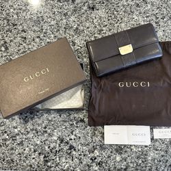 Ladies Bar Margaux Leather Wallet 