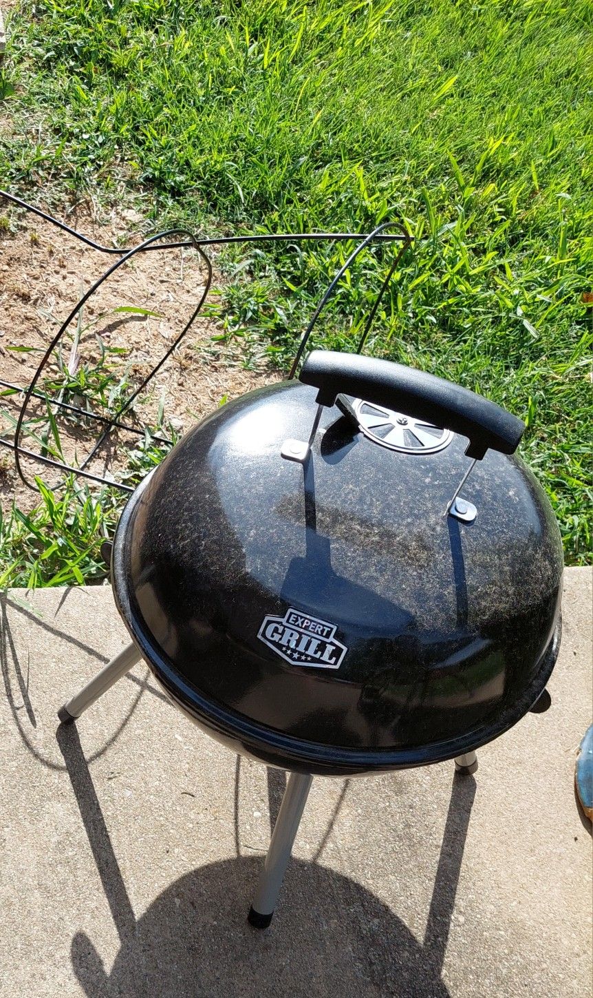 USED PORTABLE BARBEQUE BBQ GRILL For Lake Or Fishing Trip In JUSTIN Near Texas Motor Speedway BARBACOA
