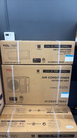 TCL 12L BTU 1 ton mini split brand new sealed