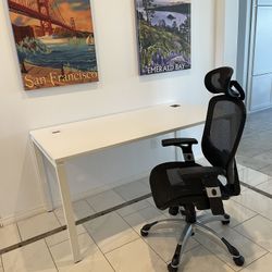 Desk, White