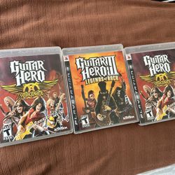 Guitar Hero PS3 Games 