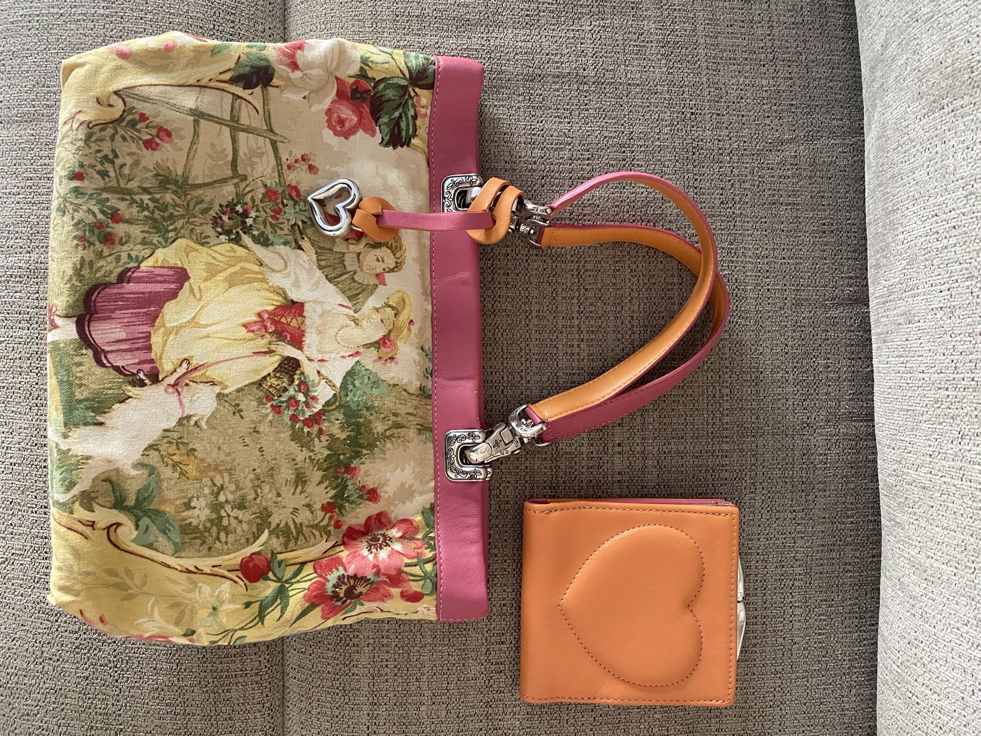 Brighton Reversible Bag With Matching Wallet 