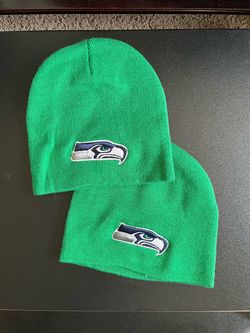 Seattle Seahawks Green Knit Beanies – Set of 2