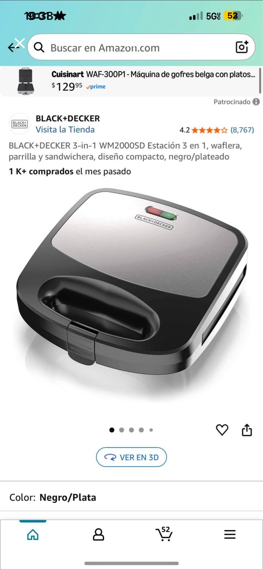 Vendo Tostadora 3 En 1 Nueva 
