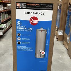 Water heater 40 Gallon Rheem performance