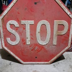 1950s Stop Sign 
