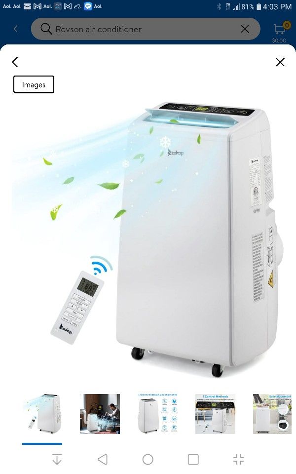 Zokop 13000 Air CONDITIONER 4 in 1