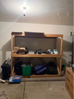 7’ x 6’ x 30” Wooden Shelve