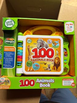 LeapFrog 100 Animals Book Bilingual