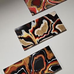 Acrylic Pour Marble Painting