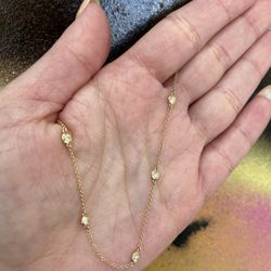 14k DIAMOND CHAIN 