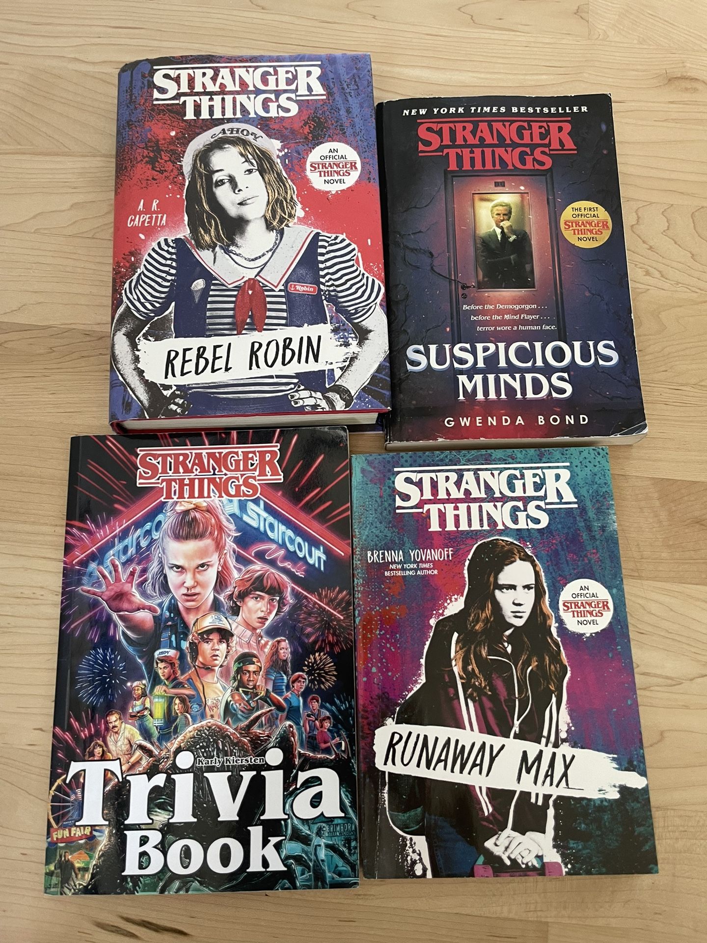 Stranger Things Young adult Novels