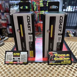 COAST 255 Lumens Rechargeable Light- $34 EACH