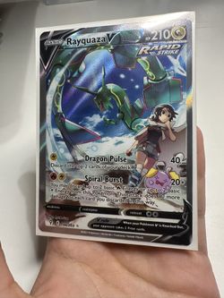 POKEMON / RAYQUAZA V EVO SKIES