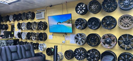 COMPACT CAR WHEELS AND TIRES $40 DOWN