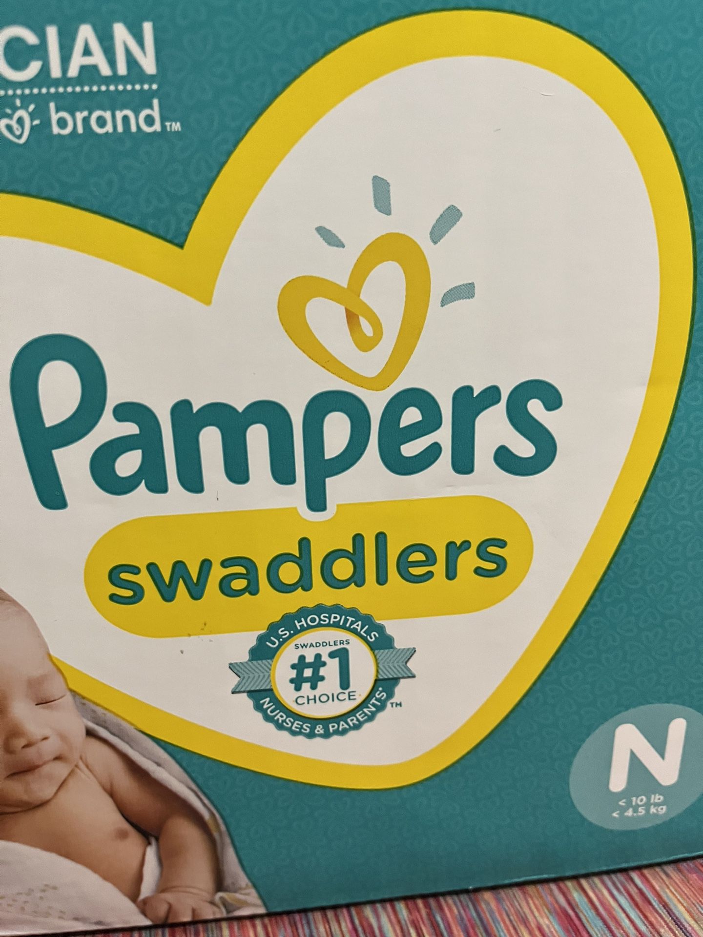 pampers Swaddlers Newborn 