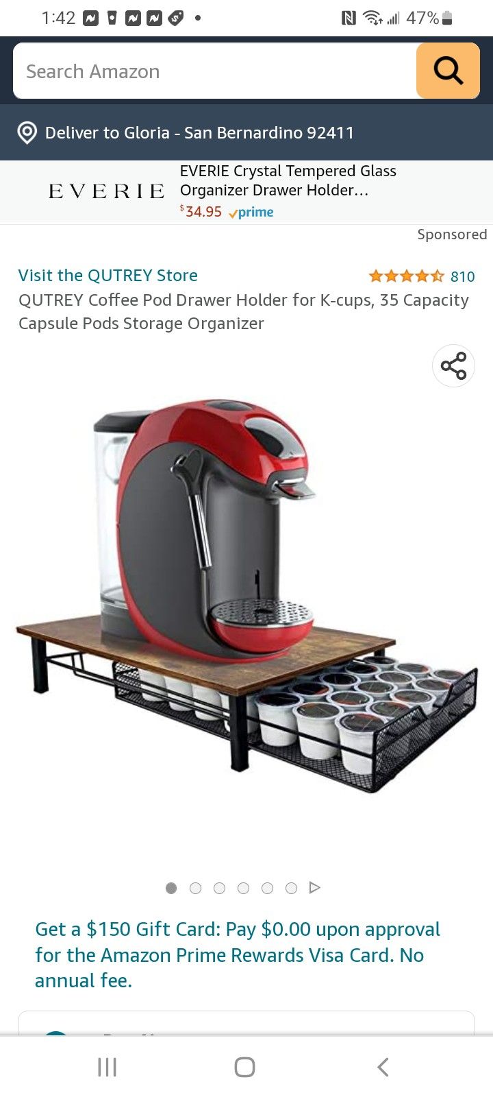 Pod Holder With Wood Top