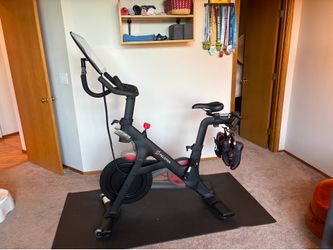 Peloton Bike with Mat - Excellent Condition - Ready to Ride