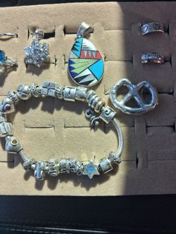 Pandora Bracelet with 21 charms