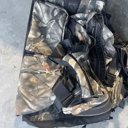 Mathewws Camo Bag With Rollers