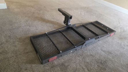 Trailer hitch rack