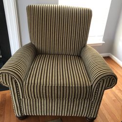 Beautiful Over Sized Wing Chair
