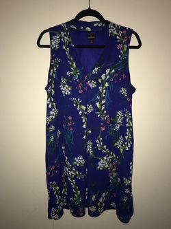 Blue Worthington Dress Sz 14