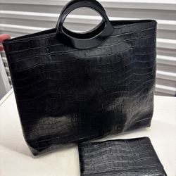 Crocodile Bag And Wallet