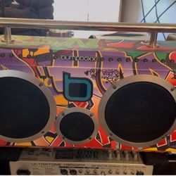 Bumpboxx Flare8 Bluetooth Boombox Speaker