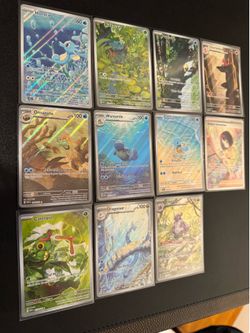 Pokemon cards 151 & Shrouded