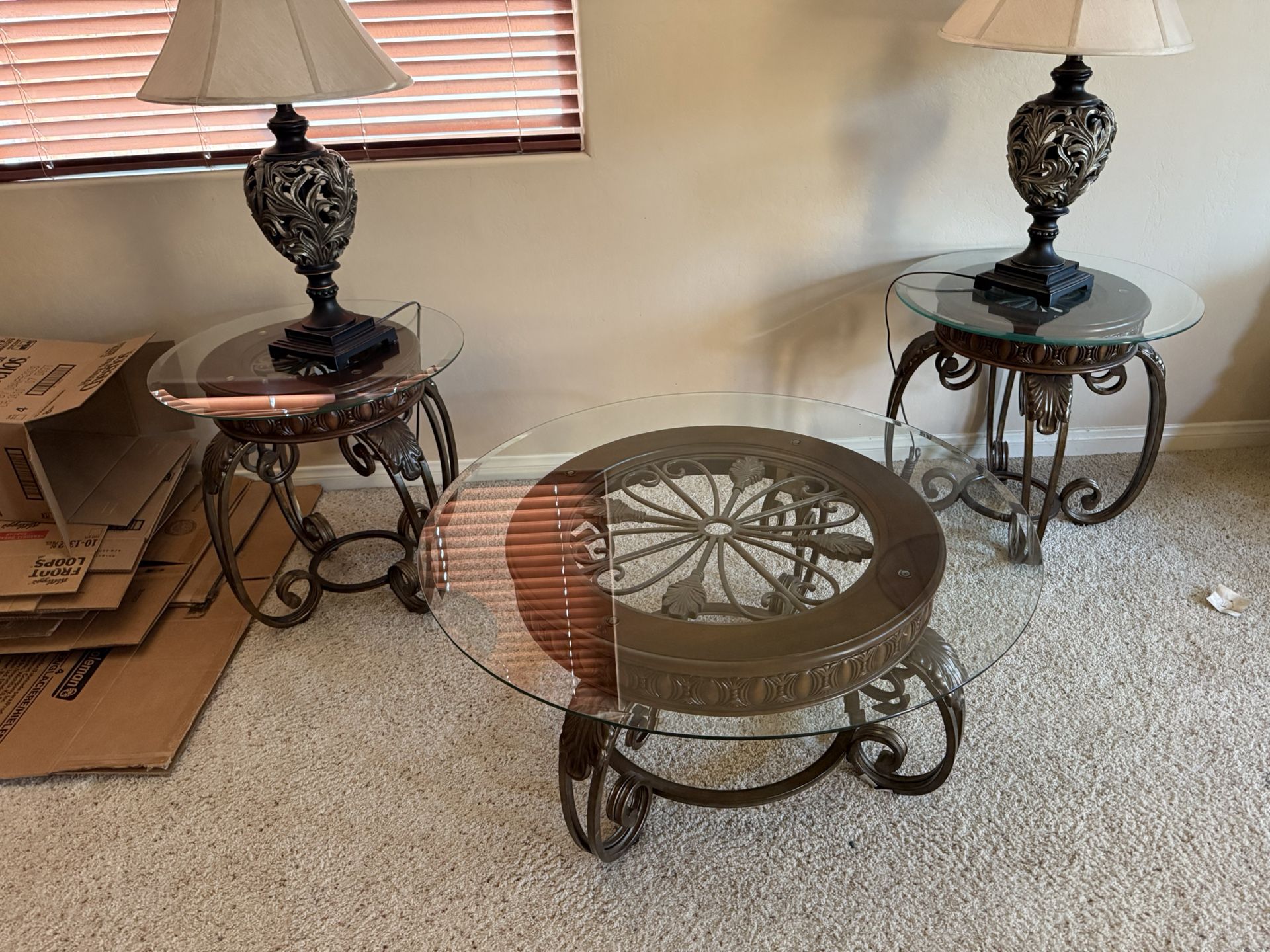 Coffee And End Table Set