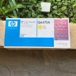 HP Color laserJet 3600 Print Cartridge - Yellow Q7472A